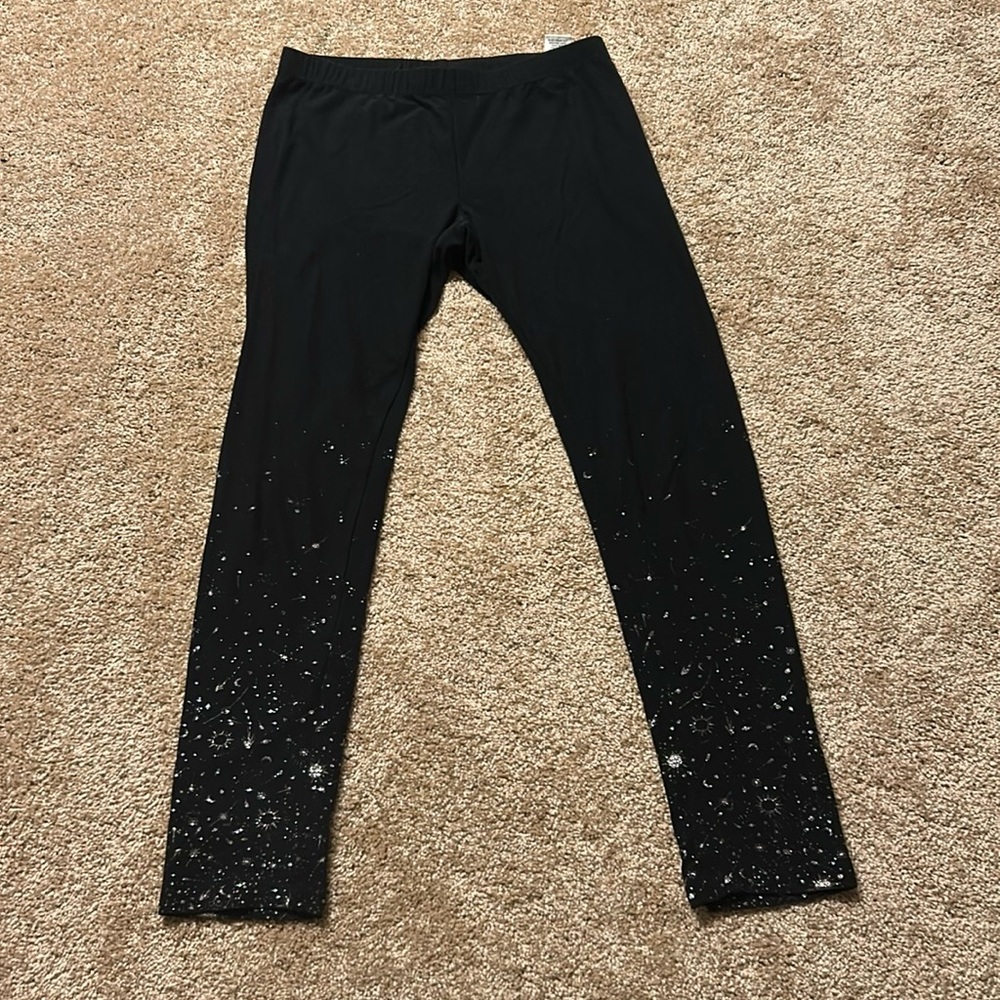 Mudd Girls Black Leggings